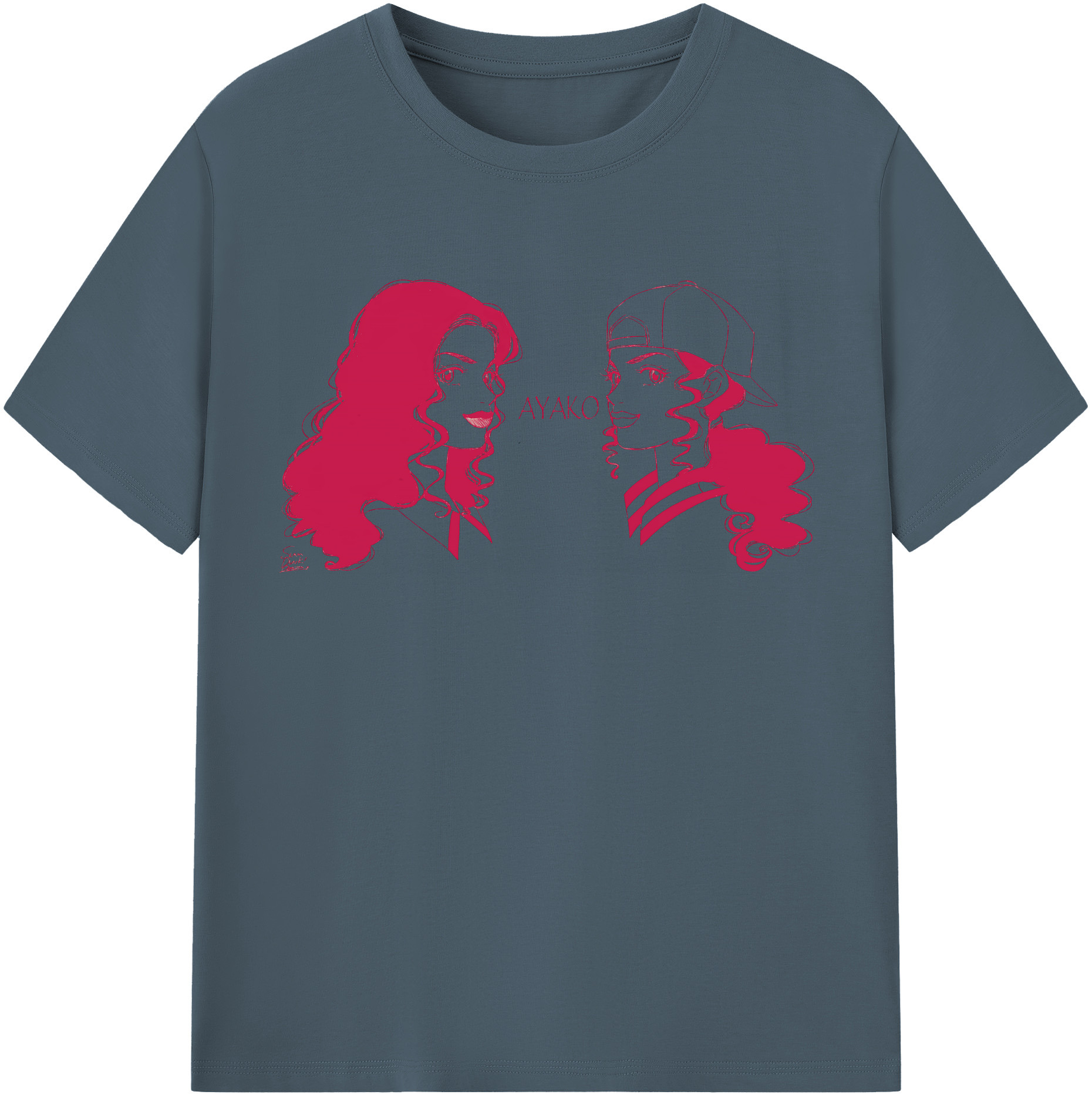SLAM DUNK／スラムダンク 綿100％半袖Tシャツ（フロントプリント）